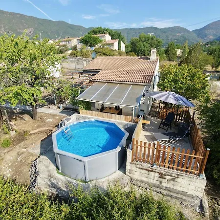 Ferienhaus Maison Avec Piscine, Vue Sur Montagne, Pour Famille, Randonneurs Et Curistes